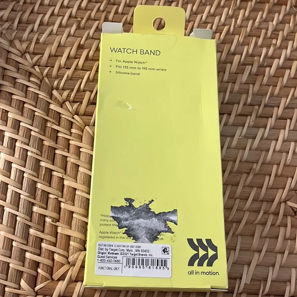 New-Imperfect Box All In Motion Silicone Watch Band for Apple Watch 38/40/41 mm